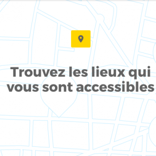 Capture d'écran de la page d'accueil version mobile