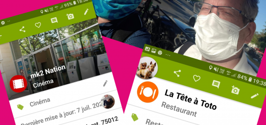 Les bénévoles de jaccede.com référencent les lieux à la Nation