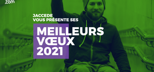 Jaccede présente ses Meilleurs Voeux 2021