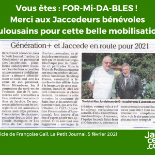 Bravo pour la mobilisation des bénévoles dans le Sud-Ouest !